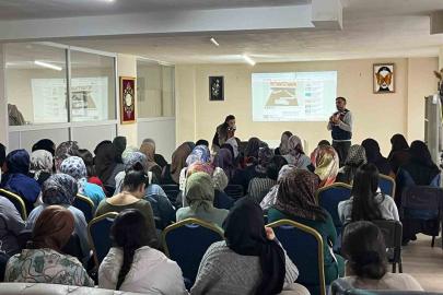 Muş’ta annelere uyuşturucuyla mücadele eğitimi