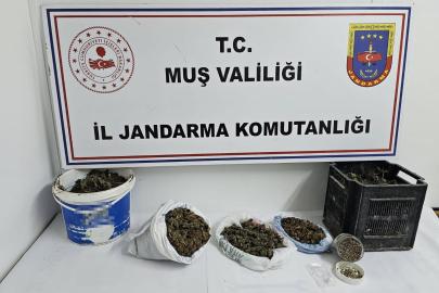 Muş’ta uyuşturucu operasyonu