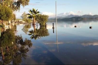 Nam Nam ve Yuvarlak Çayı’nın taşıdığı sular Köyceğiz Gölü’nü taşırdı