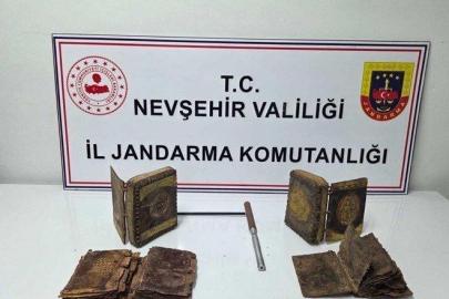 Nevşehir’de tarihi eser değeri taşıyan 2 adet Tevrat bulundu