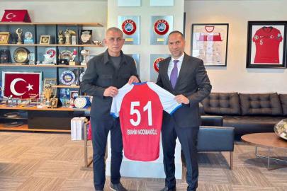 Niğde Belediye Başkanı Emrah Özdemir’den TFF’ye ziyaret