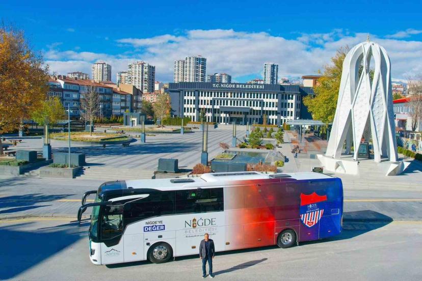 Niğde Belediyesi araç filosuna 20 milyon TL’lik yeni otobüs