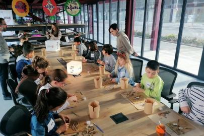 Nilüfer’de çocuklar sanatla iç içe