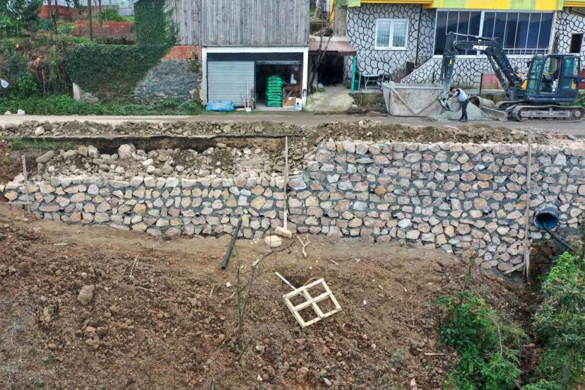 OBB’den Altınordu’da 6,5 yılda 42 bin metreküp taş duvar çalışması