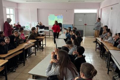 Öğrencilere balık ve deniz ürünleri tanıtıldı