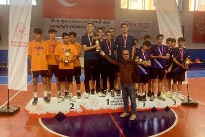 Okul Sporları Gençler İl Birinciliği müsabakaları sona erdi