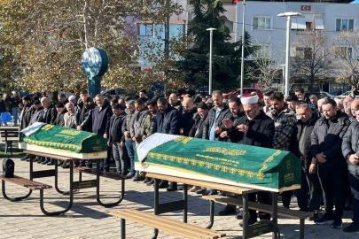 Öldürüp intihar etmişti, kızıyla yanyana toprağa verildi