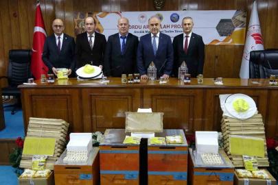 Ordu’da arıcılara malzeme desteği