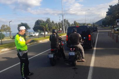 Ordu’da bir haftada yaklaşık 17 bin araç ve sürücüsü denetlendi
