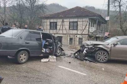 Ordu’da iki otomobil çarpıştı: 1 yaralı