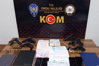 Ordu’da tefecilere yönelik operasyonda 1 tutuklama