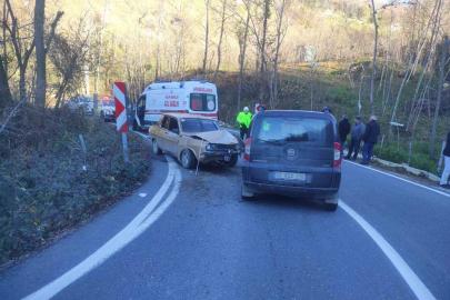 Ordu’da trafik kazası: 3 yaralı