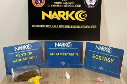 Ordu’da uyuşturucu operasyonlarında 1 tutuklama