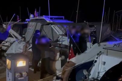 Organize suç örgütü üyeleri yurtdışına kaçarken yakalandı