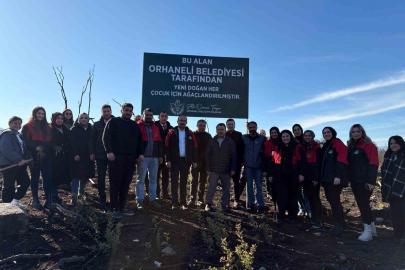Orhaneli’de 188 fidan toprakla buluştu