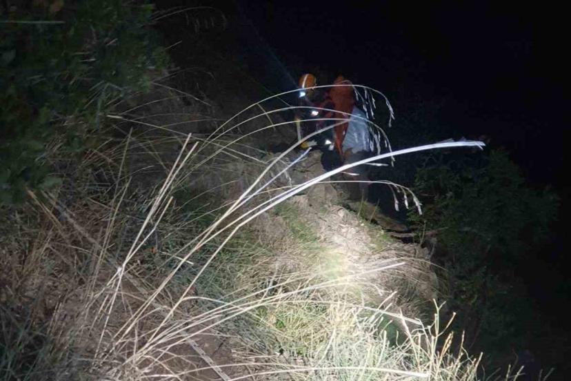 Ormanlık alanda mahsur kalan bir kişi kurtarıldı