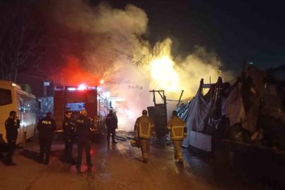 Osmangazi’de gece saatlerinde yangın paniği: 1 yaralı