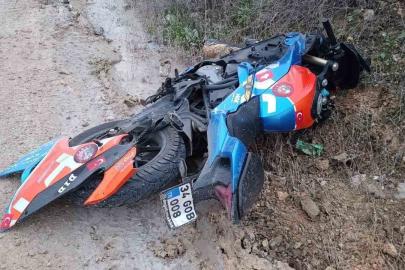 Otomobil ile motosikletin çarpıştı;1 yaralı