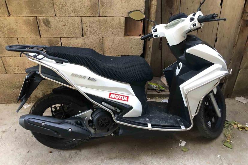 Park halindeki motosiklet çalındı