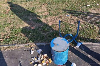 Parklara zarar veren şahıslar tespit edilecek