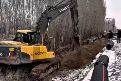 Patnos Belediyesi saha çalışmalarını sürdürüyor