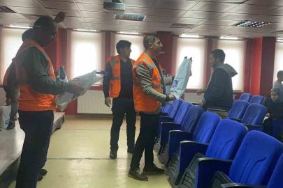 Patnos "İyilik Elçileri" özel çocukların yüzünü güldürmeye devam ediyor