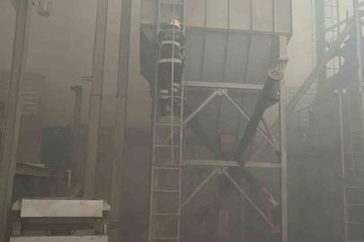 Reyhanlı’da fabrika yangını