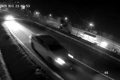 Rize’de bir kişinin hayatını kaybettiği kazanın görüntüleri ortaya çıktı