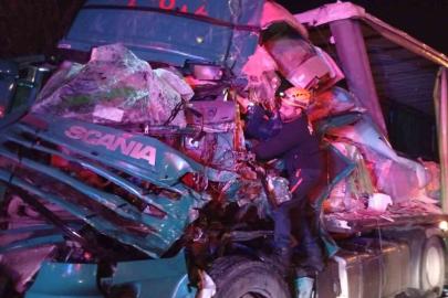 Rize’de tır kazası: 1 yaralı