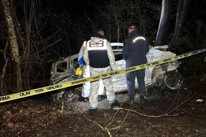 Safranbolu’da feci kaza: Sürücü araçta yanarak hayatını kaybetti