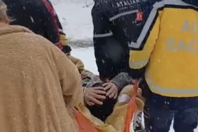 Sağlık ekipleri 72 saat içerisinde karda mahsur kalan 265 hastaya ulaştı