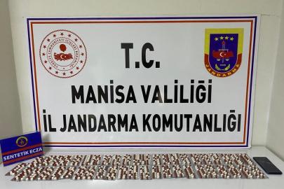 Salihli’de 630 uyuşturucu hapla yakalanan şüpheli tutuklandı