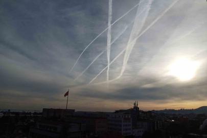 Samsun semalarında dikkat çeken manzara
