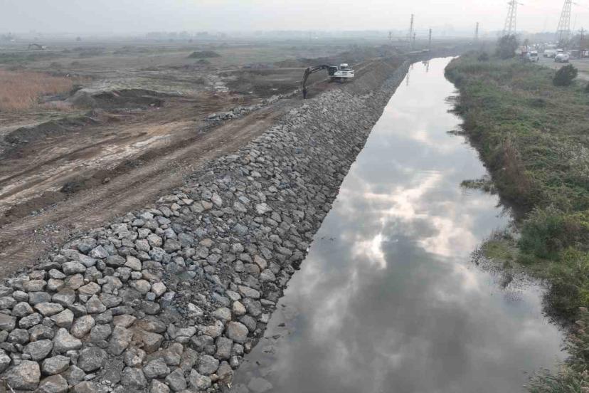 Samsun yeni OSB’de ıslah ve drenaj çalışmaları sürüyor
