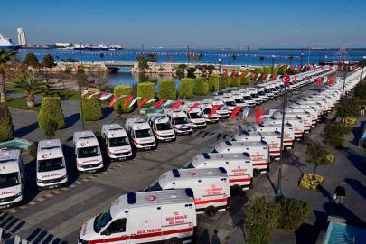Samsun’a 100 yeni ambulans: Filodaki araç sayısı 60’tan 160’a çıkıyor