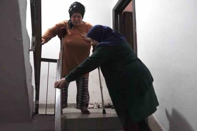 Samsun’da engelli kadının zorluklarla imtihanı