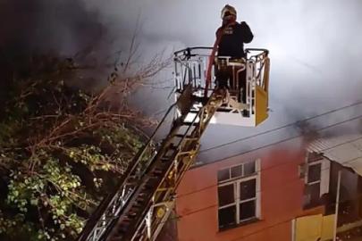 Samsun’da iki katlı evde yangın: 1 ölü