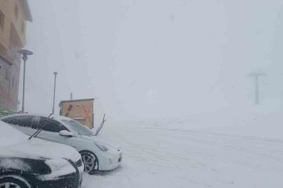 Samsun’un zirveleri beyaza büründü