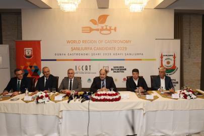 Şanlıurfa ’2029 Dünya Gastronomi Şehri’ unvanına aday gösterildi