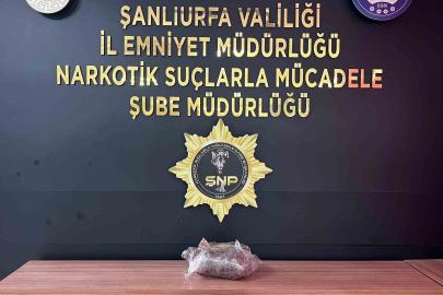 Şanlıurfa’da 2 kilo 150 gram uyuşturucu ele geçirildi