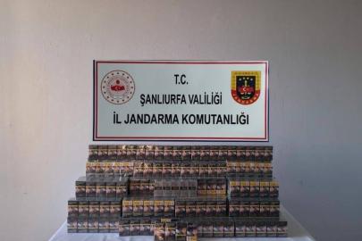 Şanlıurfa’da 6 bin 820 paket kaçak sigara ele geçirildi