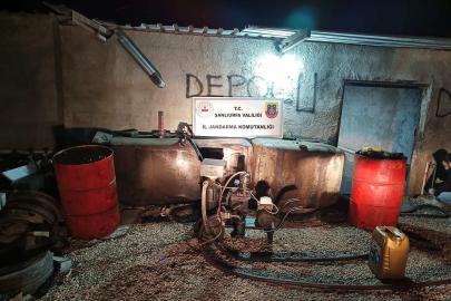 Şanlıurfa’da bin 270 litre kaçak akaryakıt ele geçirildi