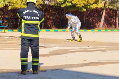 Şanlıurfa’da bir okulda deney tüplerinin patlaması sonucu 2 kişi yaralandı