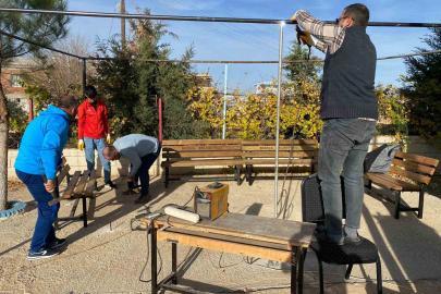 Şanlıurfa’da "Her ay bir köy okulu projesi" ile köy okullarının ihtiyaçları gideriliyor