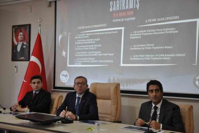 Sarıkamış Şehitleri 3-4 Ocak’ta anılacak