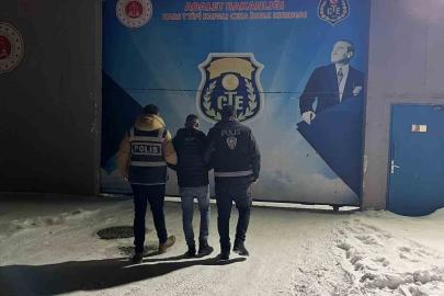 Sarıkamış’ta 15 yıl hapis cezası olan 1 kişi yakalandı