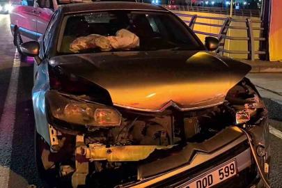 Şehir hastanesi kavşağında zincirleme kaza