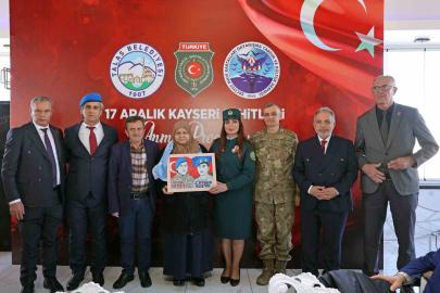 Şehitler hatırasına anlamlı buluşma: Başkan Yalçın’a teşekkür yağmuru