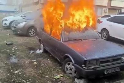 Siirt’te otomobil yakan iki çocuk ifadelerinin ardından serbest bırakıldı