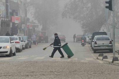 Sındırgı’yı sis sürücüleri zorladı